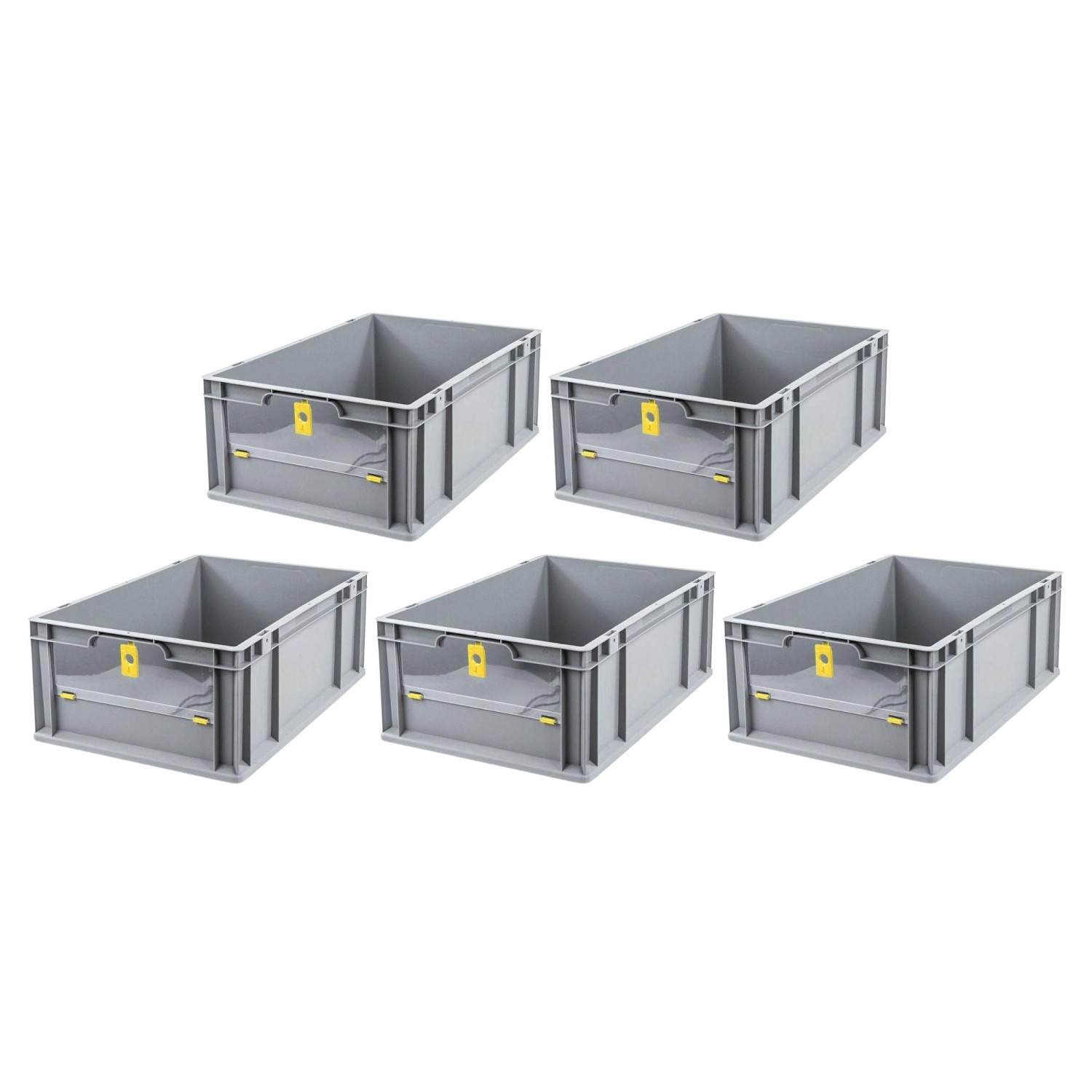 PROREGAL SparSet 5x Eurobox NextGen Insight Cover HxBxT 22 x 40 x 60 44 Lit günstig online kaufen