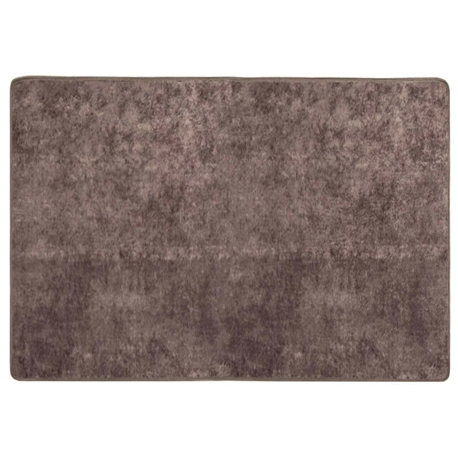vidaXL Teppichläufer MARSA Grau 150 x 100 cm Polyester und PVC 42023198