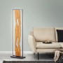 Brilliant LED-Standleuchte Chaumont, 120 cm, schwarz/Holz, Design-Stehlampe für Wohnzimmer.