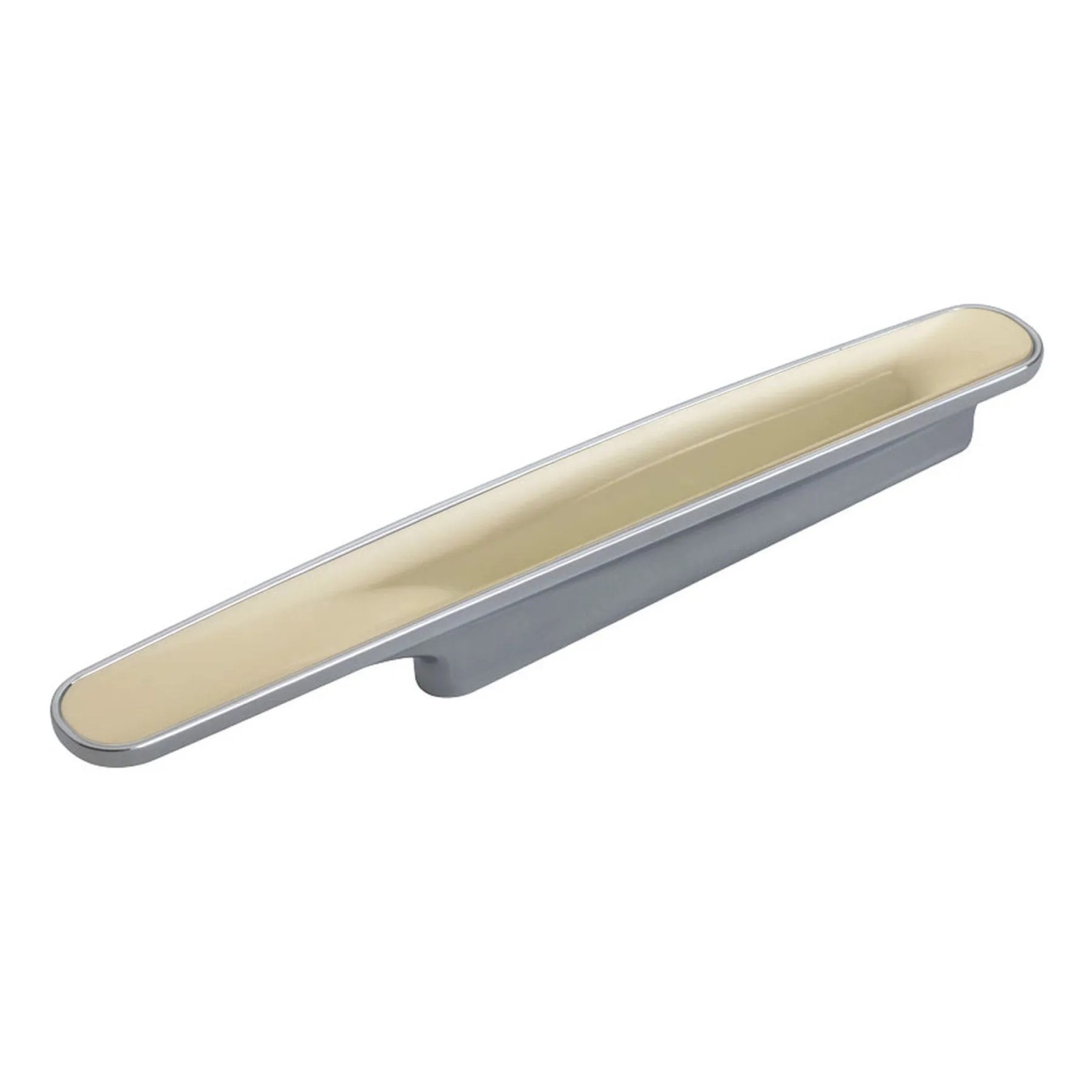 SOTECH Möbelgriff RAINBOW II BA 96 mm Chrom Matt Cremefarbig