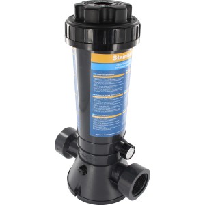 Steinbach Chlor-Dosierschleuse zur automatischen Dosierung von Poolchemie.