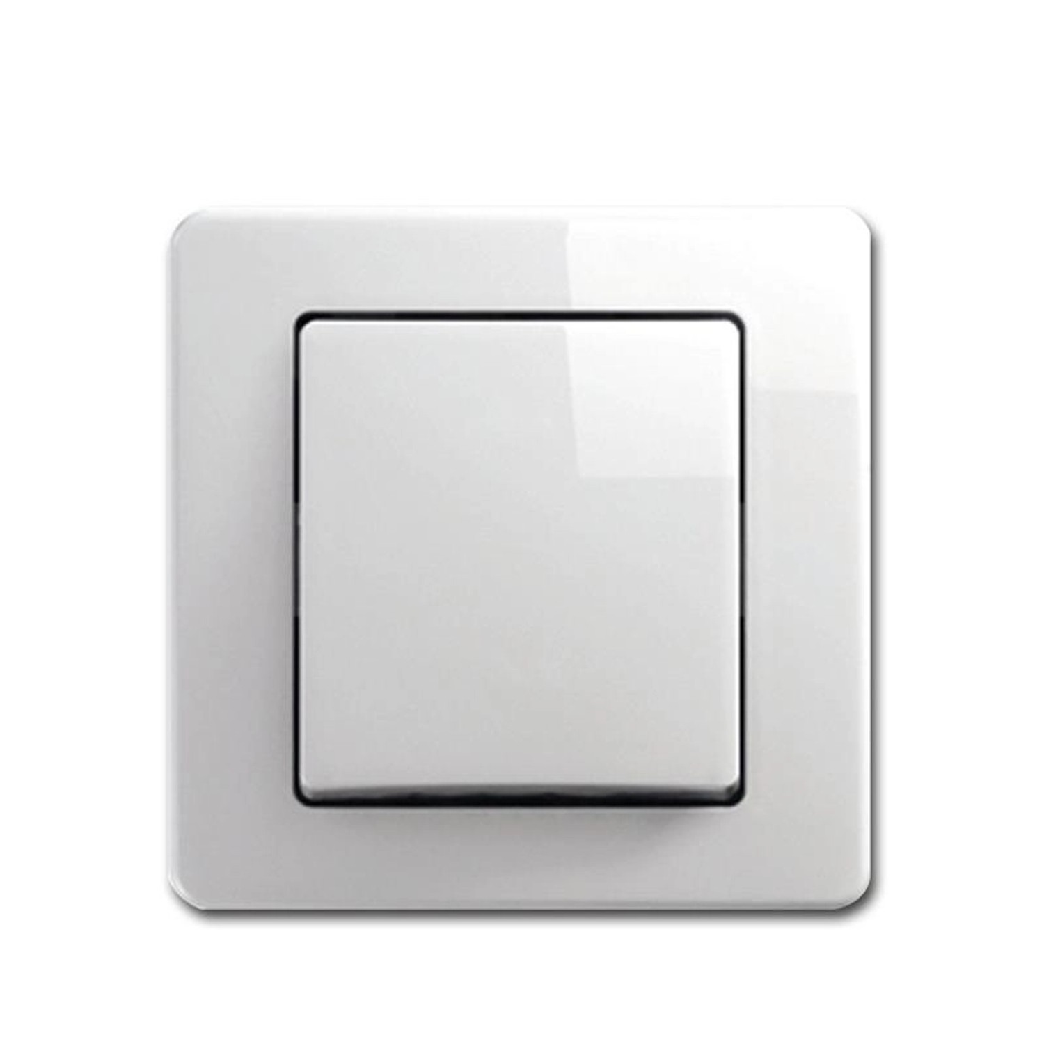 TEM EKONOMIK Taster Weiß 250V10A UP Unterputz