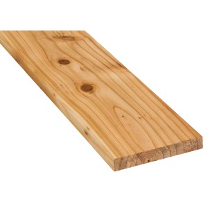 Glattkantbrett aus Lärche, 19x116x3000 mm, gehobelt und gefast. Ideal für Möbelbau und Wandverkleidung.