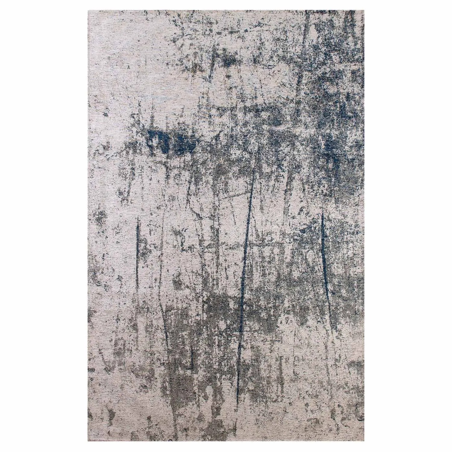 Lola&Moi Teppich Canal Blue Blau 80x150cm