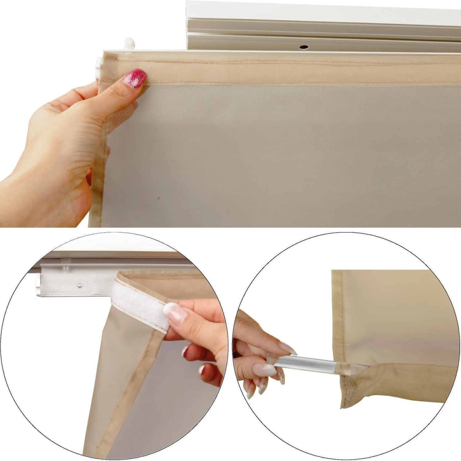 Tenda a pannello Bestlivings Elena 3-pack con strisce (L