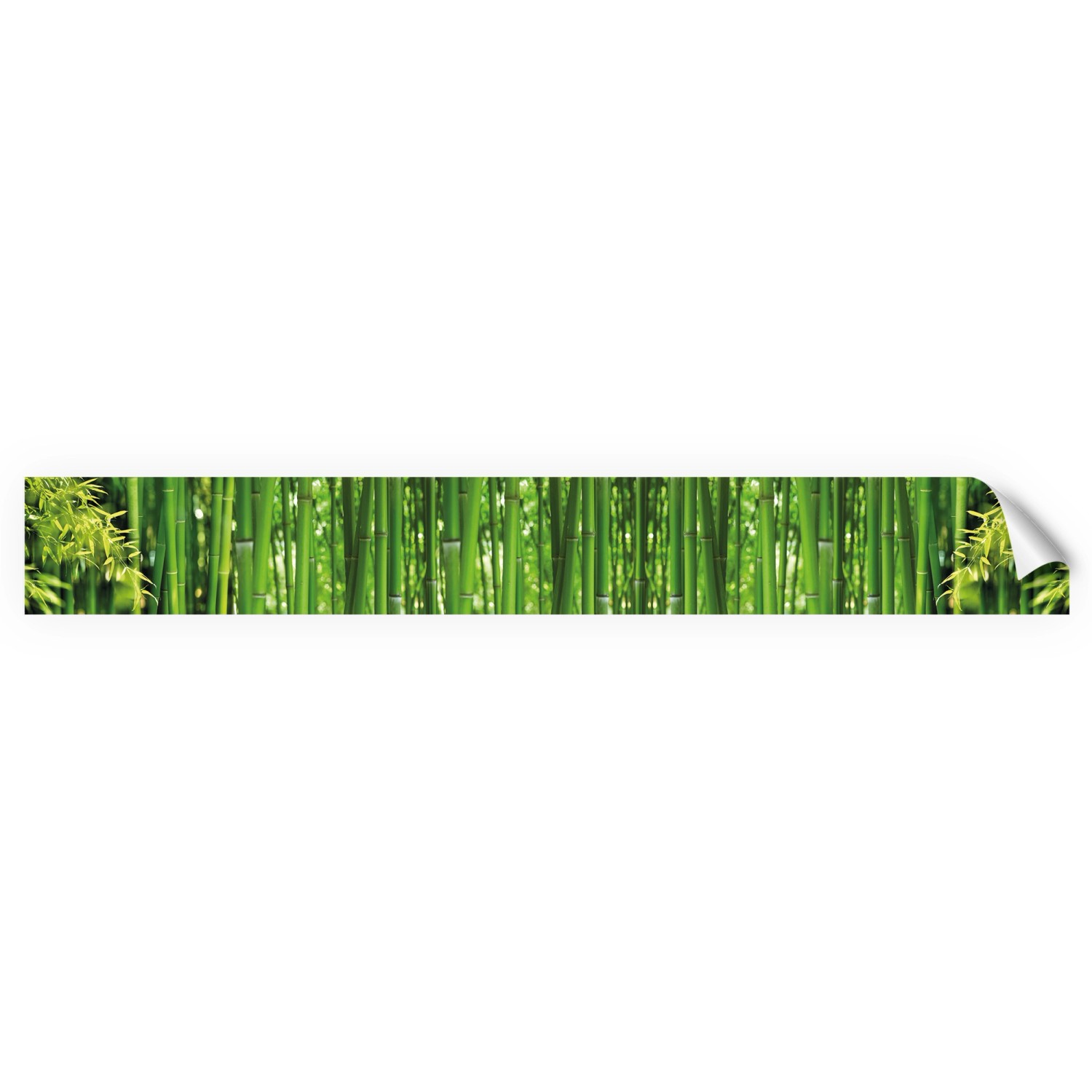 Myspotti Küchenrückwandfolie Bambus Selbstklebend 450 cm x 60 cm