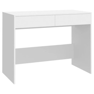 vidaXL Schreibtisch Weiß 101x50x76,5 cm Holzwerkstoff 809557