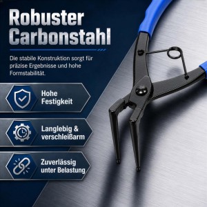 Xpotool Sprengring Zange 90° 65Mm Seegeringzange Innenringe Sicherungsring