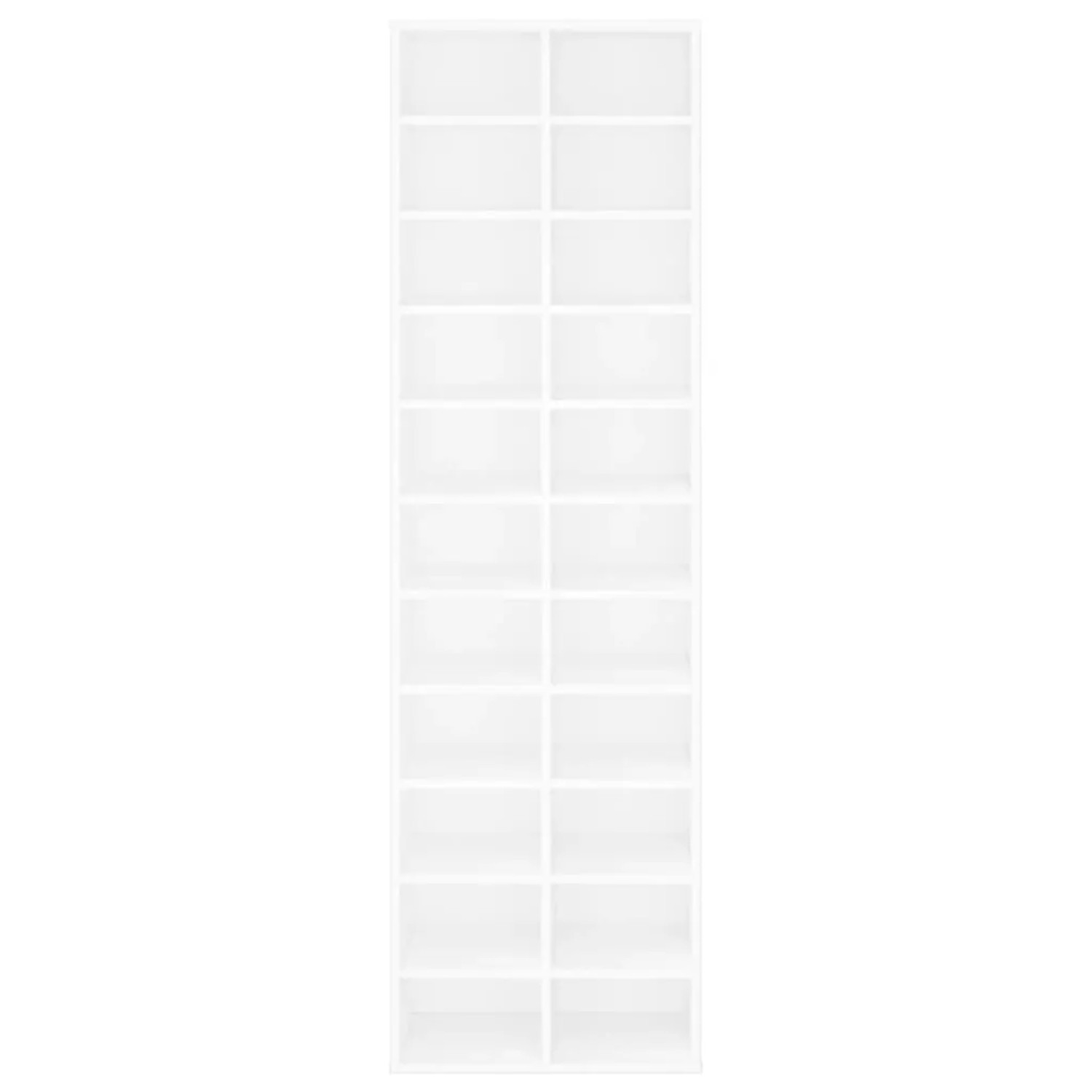 vidaXL Schuhschrank Weiß 54x34x183 cm Holzwerkstoff 800369_4