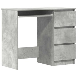 vidaXL Schreibtisch Betongrau 90x45x76 cm Holzwerkstoff 801377