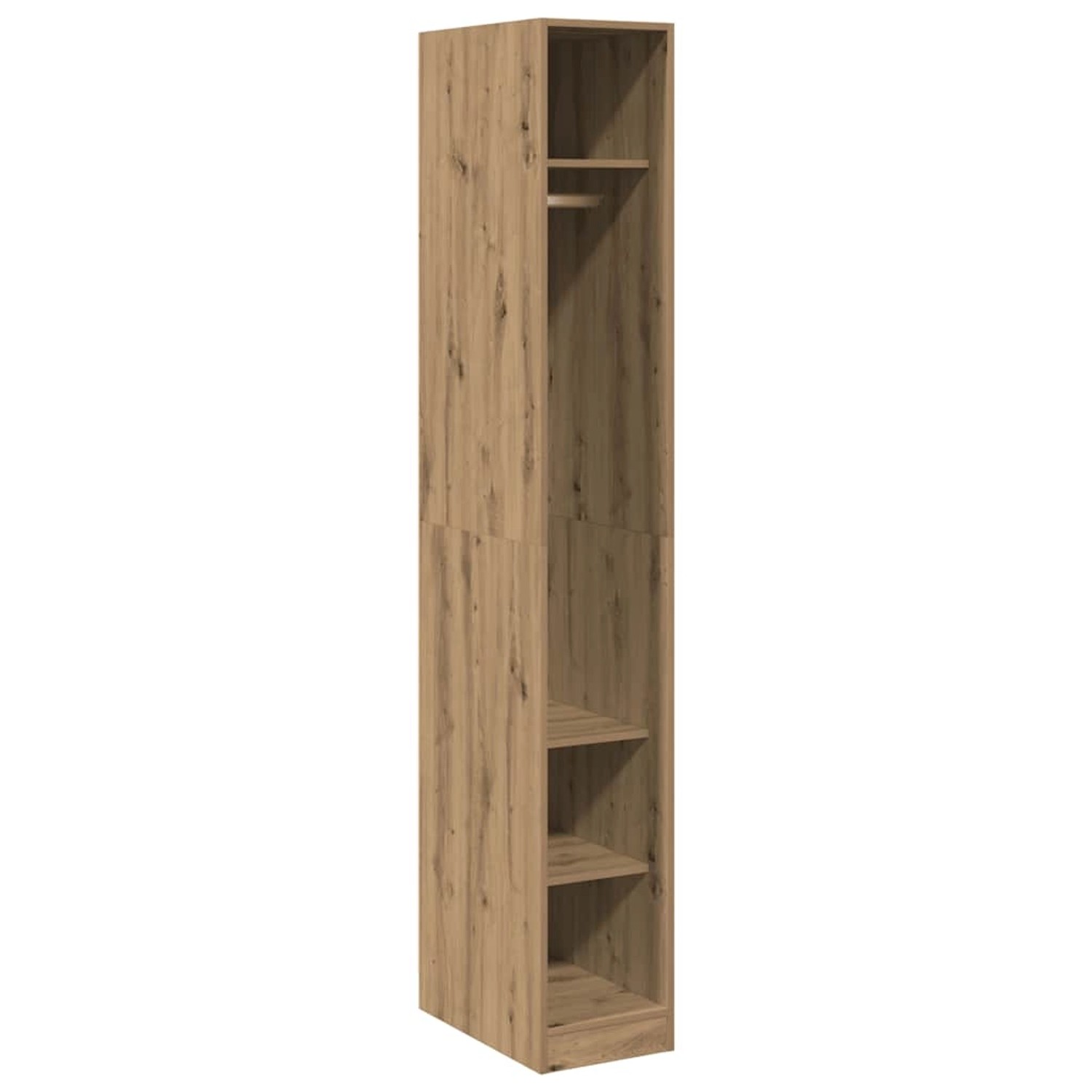 vidaXL Kleiderschrank Artisan-Eiche 30x50x200 cm Holzwerkstoff 3307692 günstig online kaufen