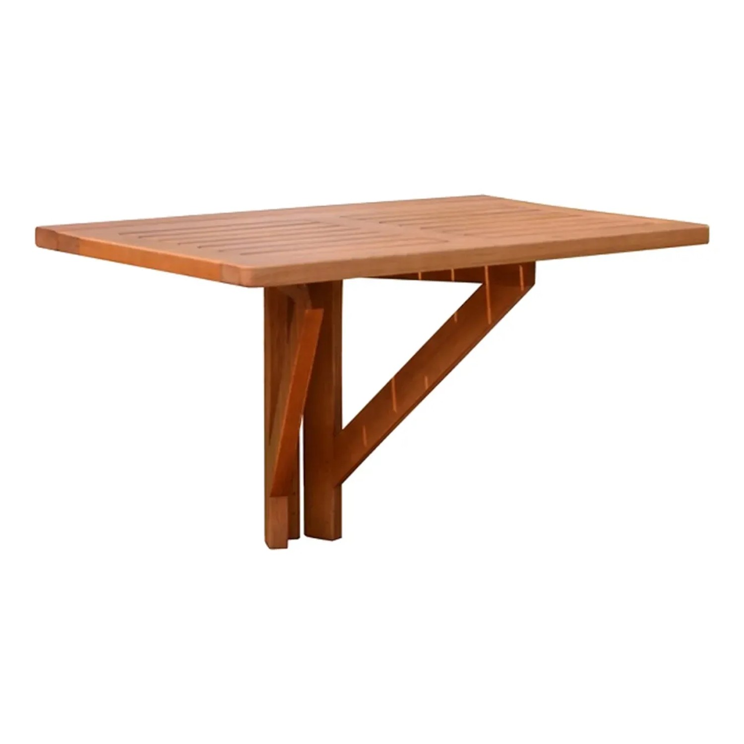 Jardinion Klapptisch Balkon Holz hängend 60 x 40 x 37 cm kaufen bei OBI