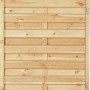 T&J Sichtschutzzaun Maxi-Bogen, grün, 100x180/160cm, aus kesseldruckimprägniertem Holz.