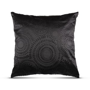 Bestlivings Kissenhülle Punkte, 50x50 cm, Schwarz. Dekokissen für Sofa & Gartenstuhl.