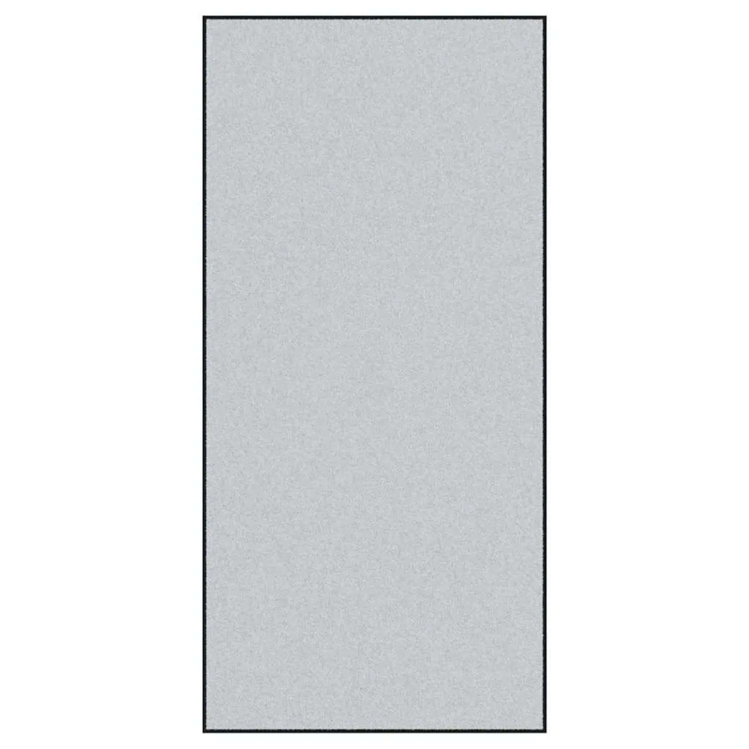 vidaXL Fußmatte Grau und Schwarz 120 x 250 cm Polypropylen und Vinyl 410077 günstig online kaufen