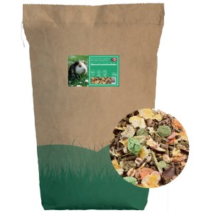 Sack Elles Meerschweinchenfutter, 1kg lose Ware mit Saaten, Gemüse und Getreide.