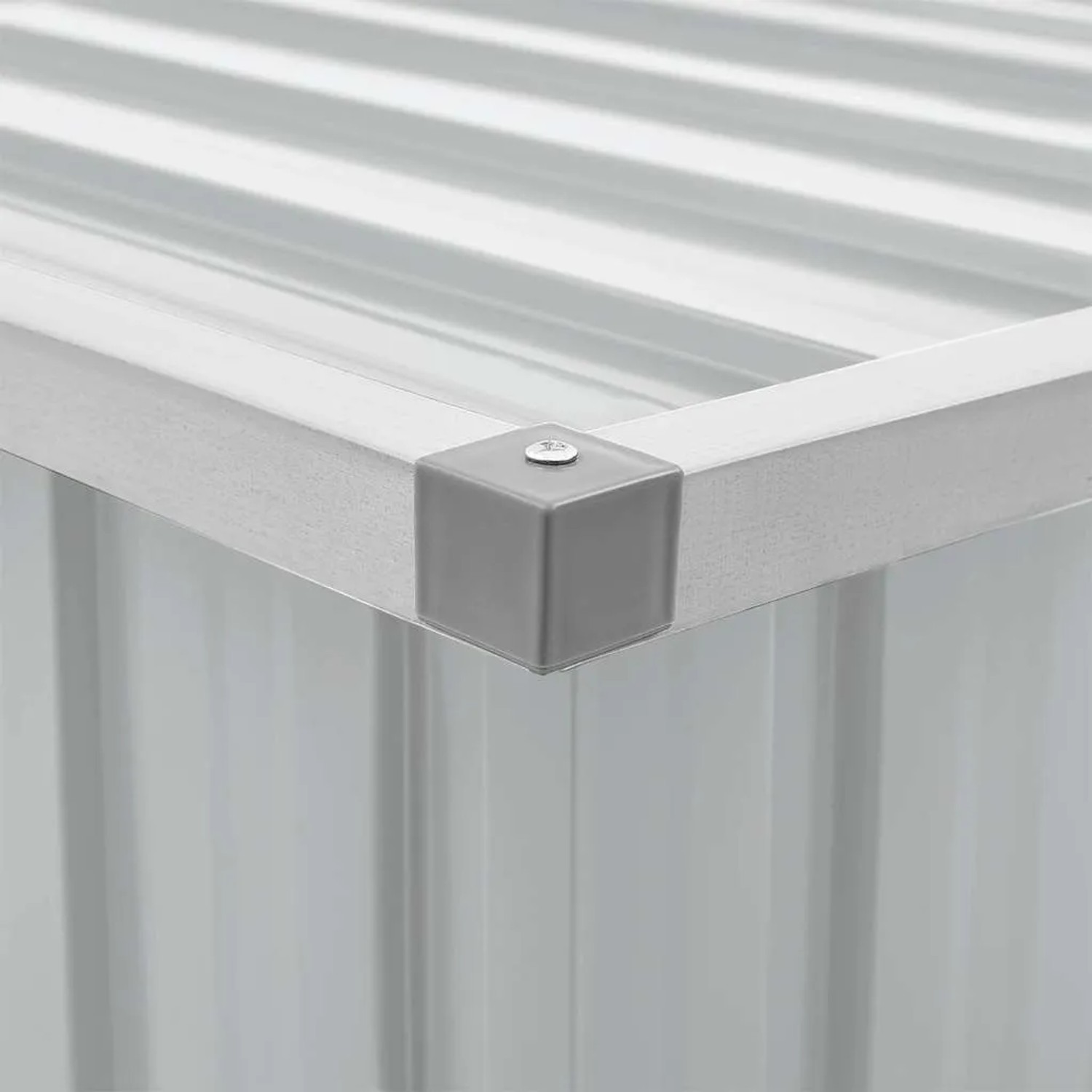 Furnicato Gartenbox Grau 129x67x65 Cm_9