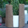 Kokosfaser Winterschutzmatte 150x50cm für Pflanzen im Garten.