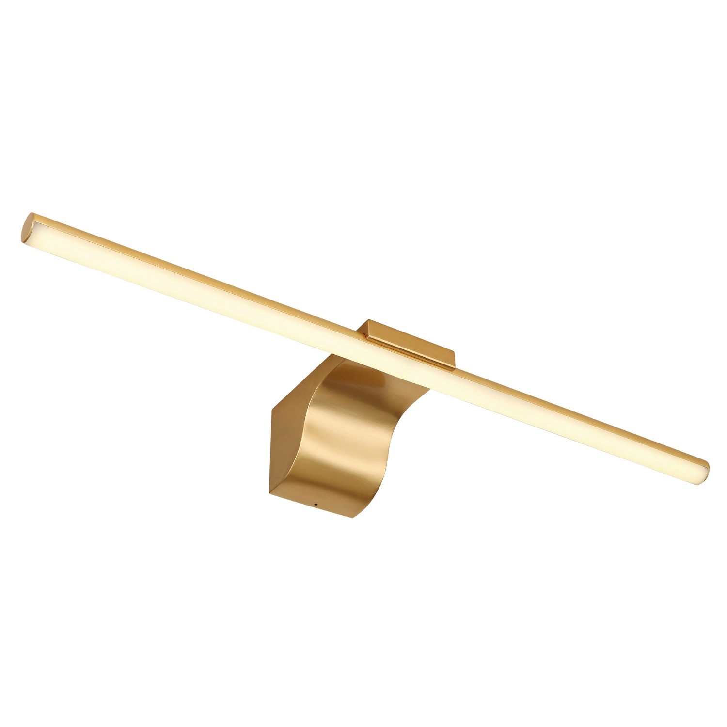 Globo LED-Wandleuchte Pepe Messingfarben 60,8 x 8 cm