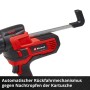 Einhell Akku-Kartuschenpistole TE-SG 18/10 Li Solo, rot/schwarz. Akkugerät für Kartuschen.
