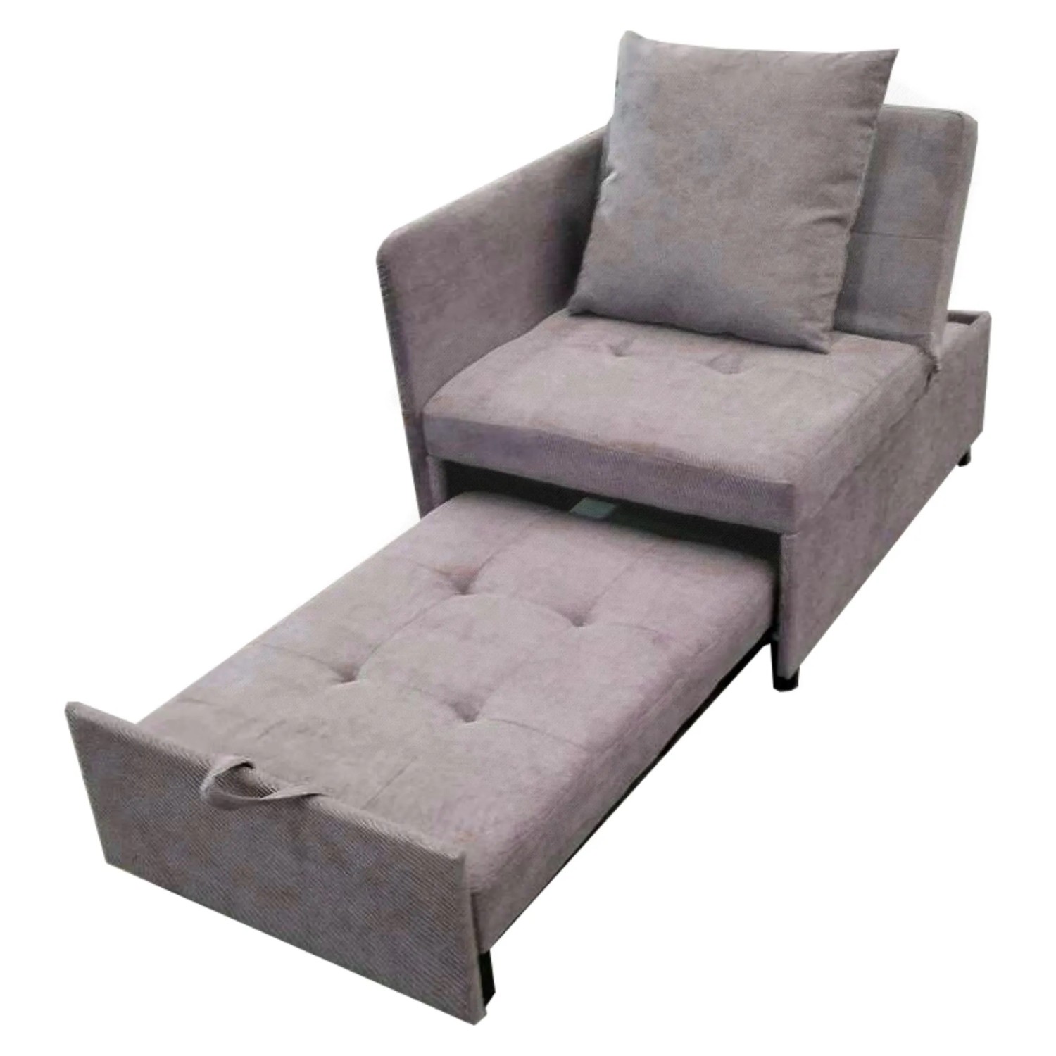 Merax Schlafsofa 3in1 Leinen Verstellbare Rückenlehne