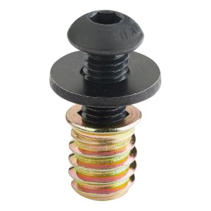 SOTECH 16 Stück Schraubenset M8x20 mit Gewindeeinsatz M8x15