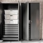 Jan Nowak Werkzeugschrank Werkstattschrank DAREK 185 x 92 x 50 cm All Black Schwarz_8