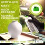 Kobra LP Buntlack Spray Altweiss Matt, 400ml Dose. Ideal für DIY-Projekte und zum Lackieren.