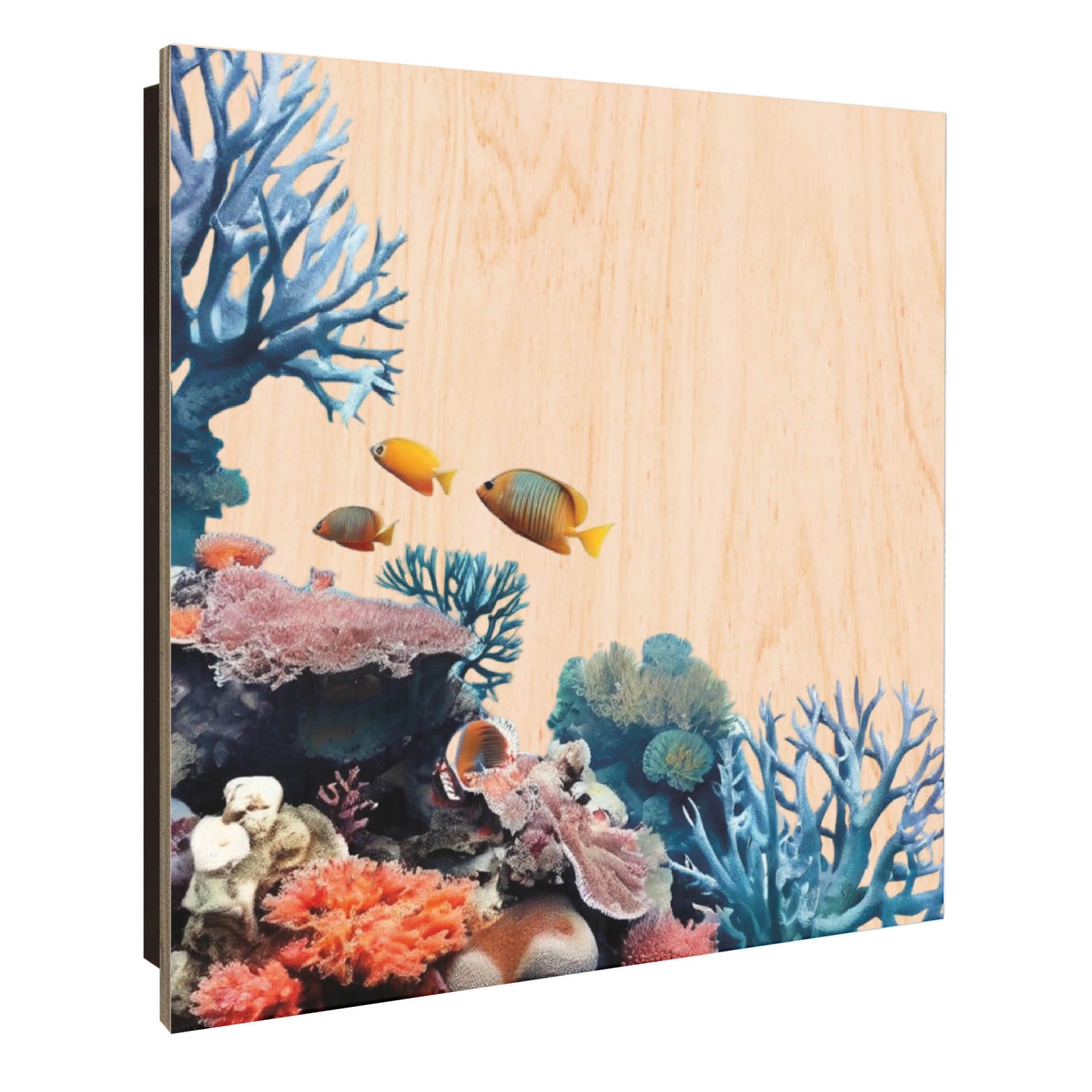 Banjado Großer Schlüsselkasten Holz 30x30cm Schwarz Scharnier Links 50 Hake günstig online kaufen