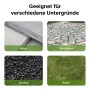 Wiltec Torrolle: Geeignet für Beton, Steinfliesen, Schotter, Rasen. Vielseitige Laufrolle für Tore.