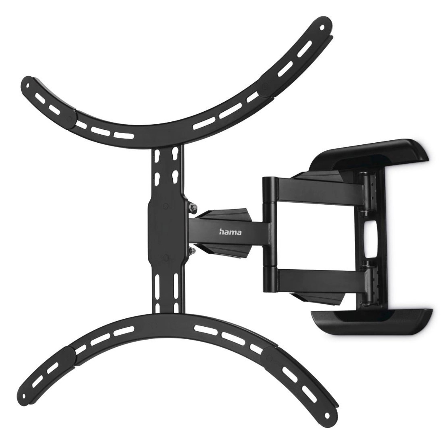 Hama TV-Wandhalterung schwenkbar neigbar ausziehbar 191 cm (75 Zoll) bis 45 günstig online kaufen
