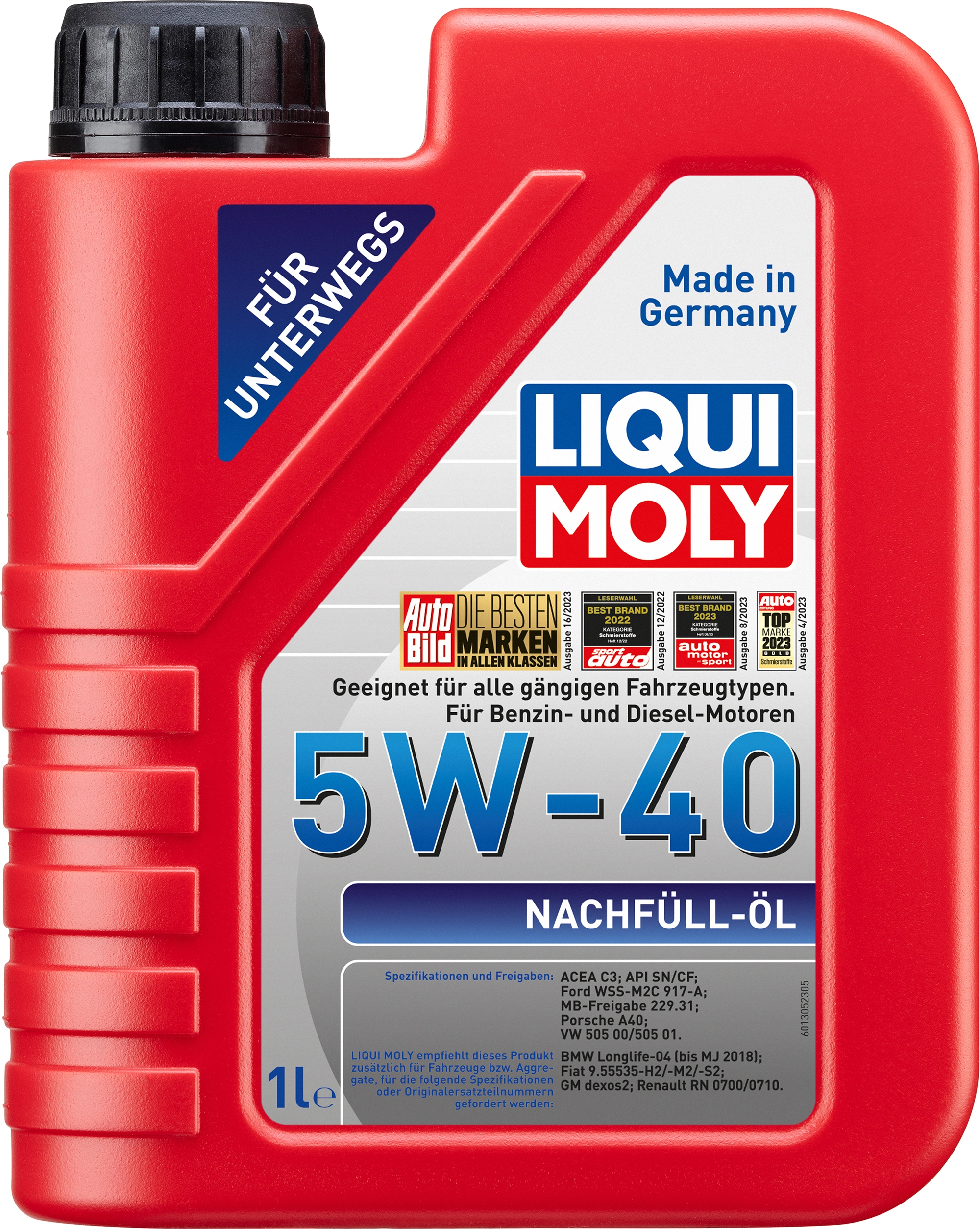 Liqui Moly Nachfüll-Öl 5W-40 1 l kaufen bei OBI