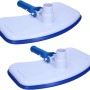 2er Set Amapool Basics Pool Bodensauger, blau/weiß, für Schlauch Ø32/38 mm. Poolbau Zubehör für Aufstellpools.
