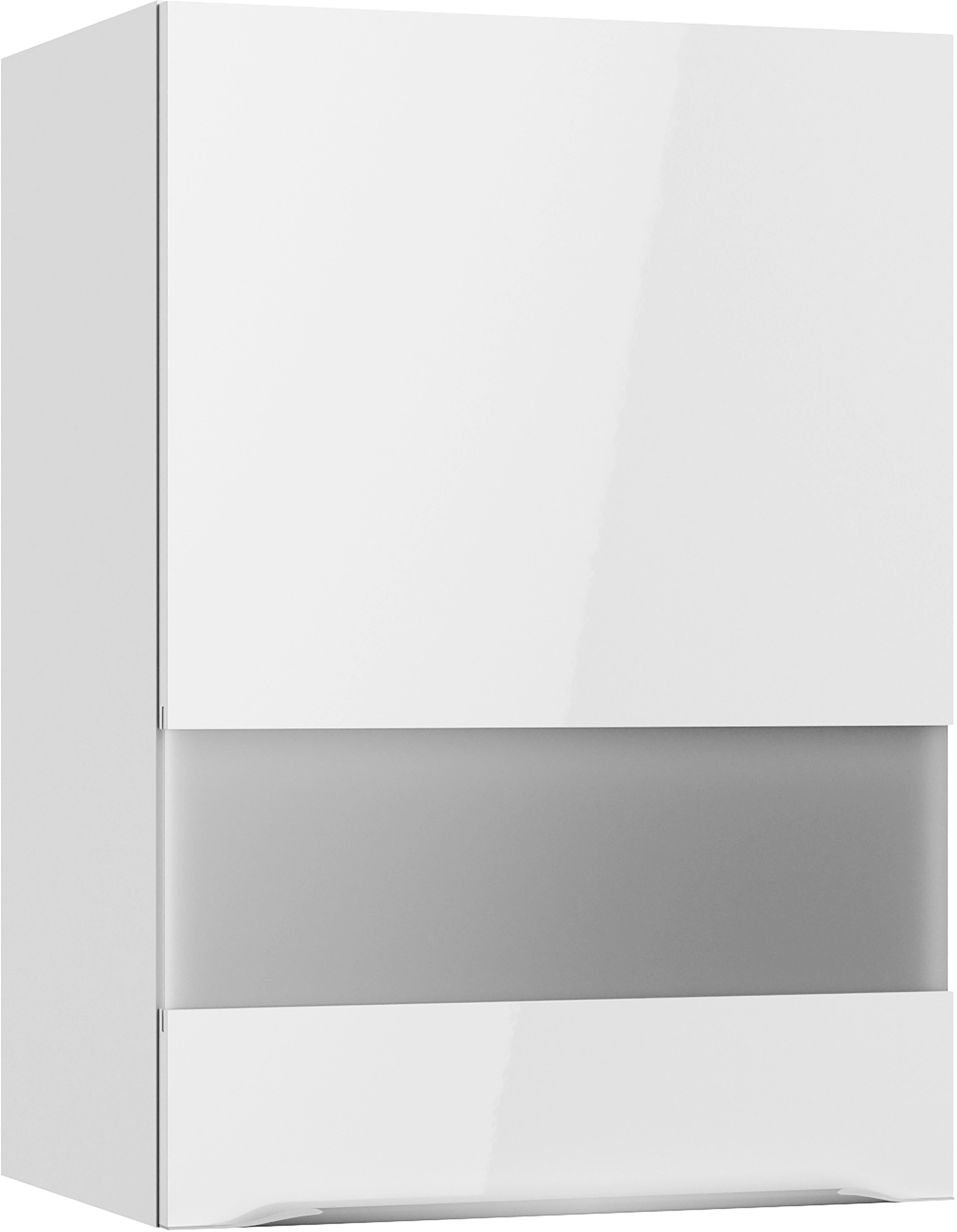 Optifit Oberschrank mit Glassegment Arvid986 50 cm x 70,4 cm x 34,9 cm Weiß  kaufen bei OBI