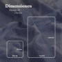Bestlivings Renforce Bettwäsche ZickZack Mint, 2-teilig: 135x200 & 80x80 cm.