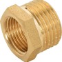 Messing Gewindefitting Reduzierstück 14,9/21mm für Sanitär und Heizung.