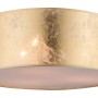 Goldene Globo Deckenleuchte Amy mit Strukturmuster, eine elegante Lampe für den Innenbereich.