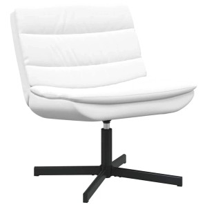 vidaXL Drehstuhl Weiß 63 x 75 x 76 cm PU 42007345