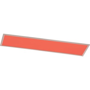 Smarte LED Deckenleuchte Griffin in Nickel matt, flaches Design. Lichtfarbe per App einstellbar.