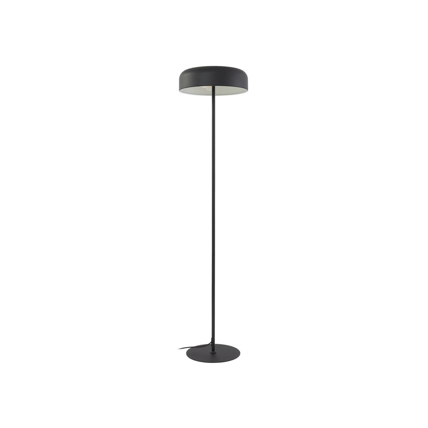 Lindby Stehlampe Edion 10025812 Modern in Schwarz aus Metall 2-flammig E27 Wohnzimmerleuchte