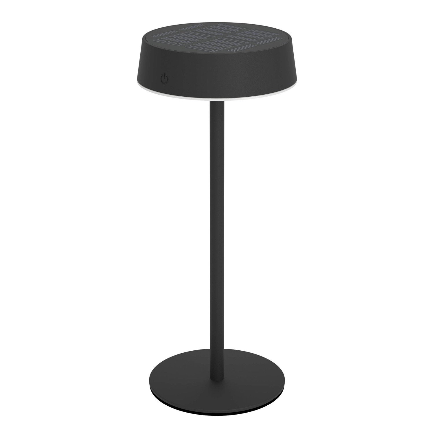 EGLO LED-CCT Solar Tischleuchte SIMERI Schwarz Touchdimmer IP54 günstig online kaufen