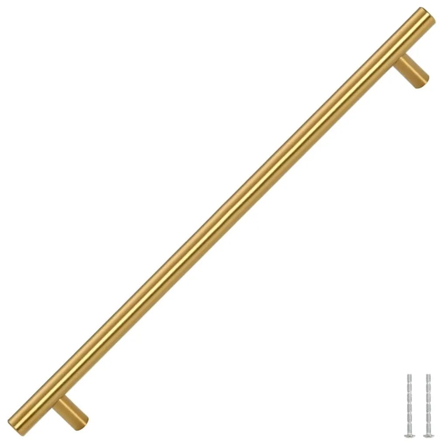 vidaXL Möbelgriffe 5 Stk Golden 320 mm Edelstahl 155362
