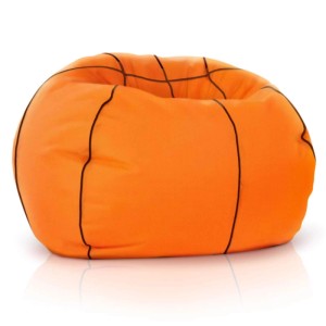 Green Bean Sitzsack Motiv-Sitzsack 110 x 110 cm Wetterfest Waschbarer Bezug Basketball