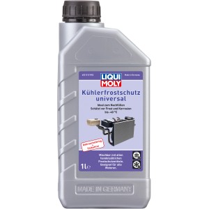 Liqui Moly Kühlerfrostschutz Universal 1 l, silikatfrei, für optimalen Frostschutz und Korrosionsschutz.