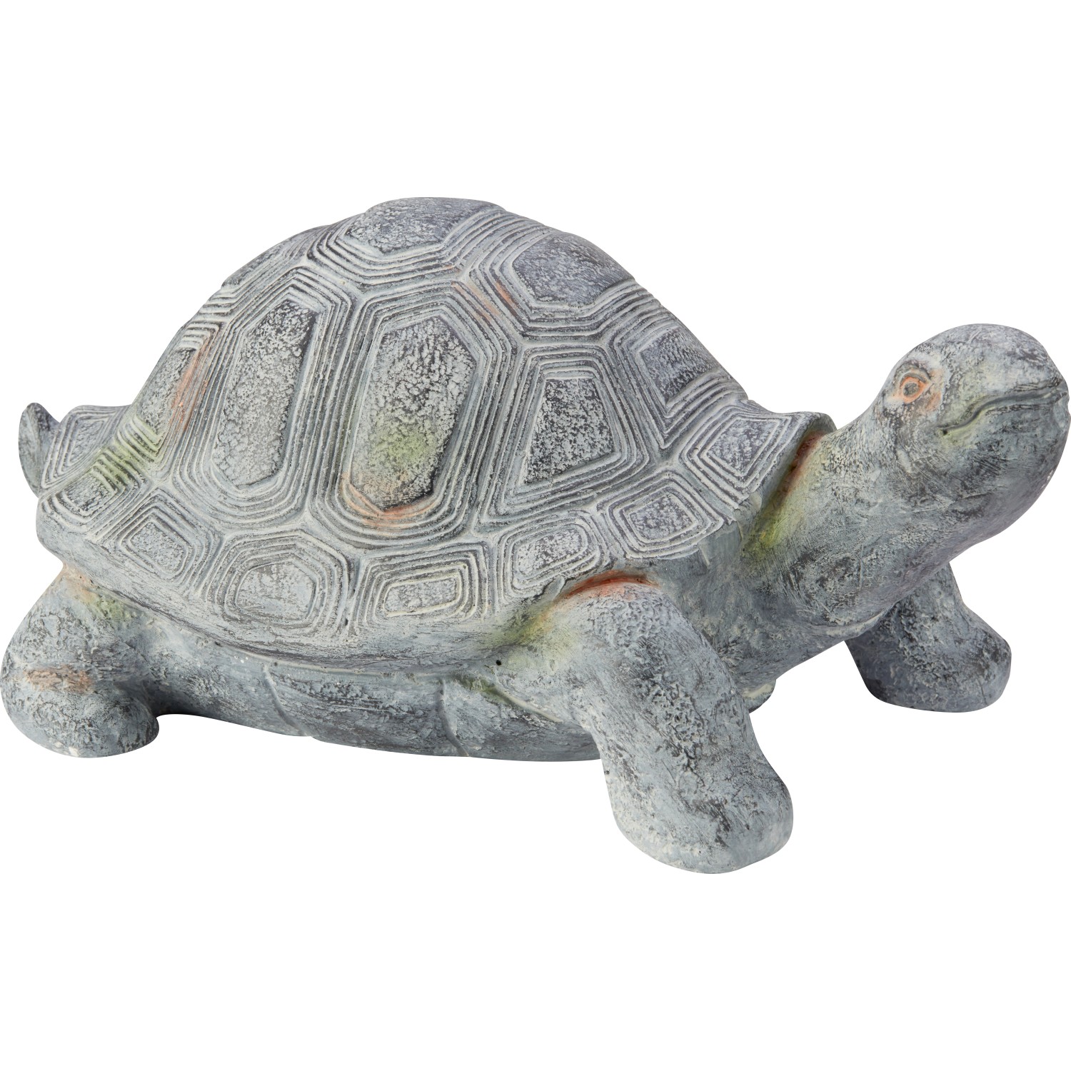Deko-Figur Schildkröte Dunkelgrau Polyresin 41,5 x 23 x 18,5 cm günstig online kaufen