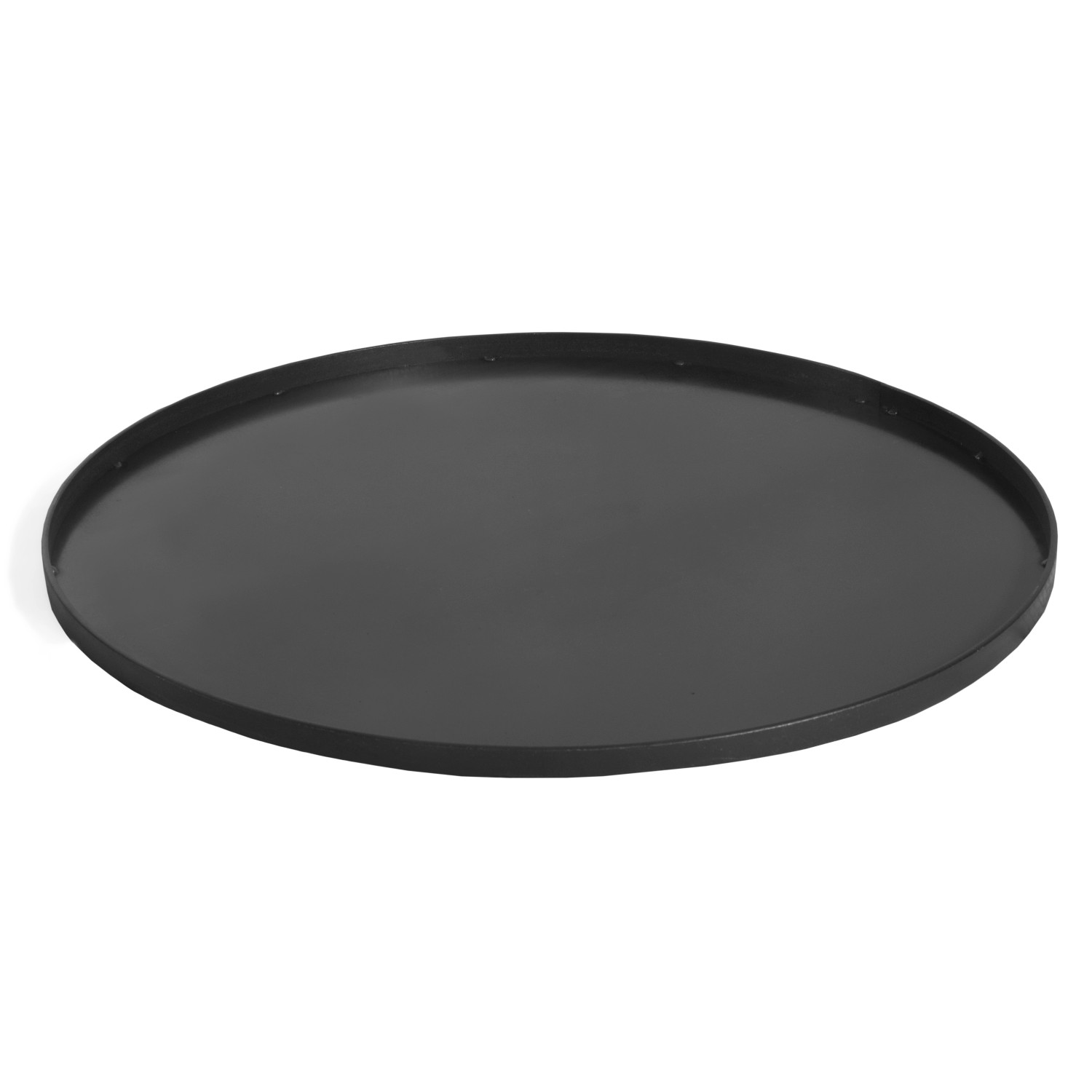 CookKing Bodenplatte Stahl für Feuerkorb Ø 60 cm Schwarz