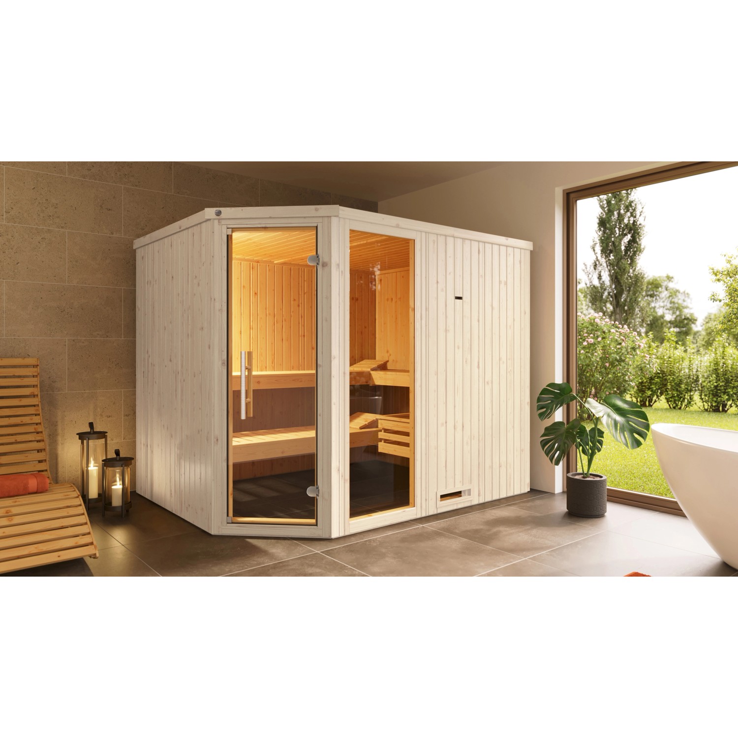 Weka Elementsauna Varberg 4 GTF Trend günstig online kaufen