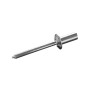GOEBEL Dicht-Becherblindniete, Aluminium, 4,0x9,5 mm, Flachkopf. Blindniete für Zangen.