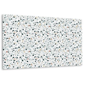 Wandpaneel mit Terrazzo-Muster, selbstklebend, 100x50 cm, für Wandverkleidung.