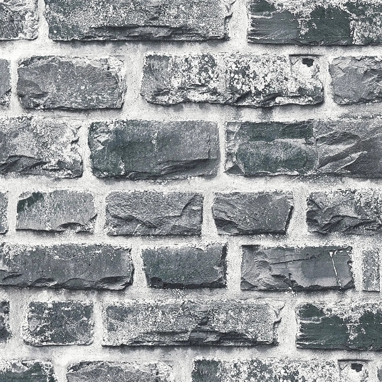 Thumbnail - AS-Creation Vliestapete Steinoptik Vorgeleimt 10,05 m x 0,53 m Grau FSC®